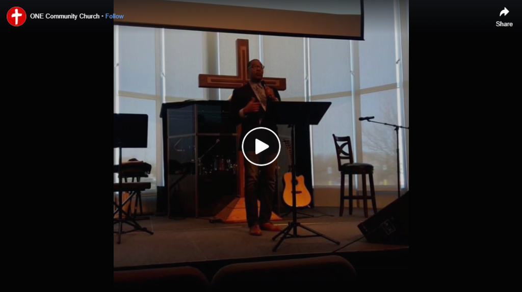Pastor Bryant spoke about "Alternative Doors" today